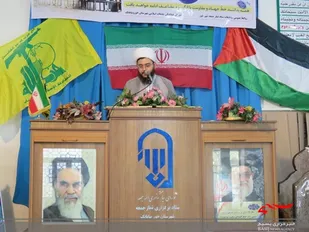 حضور پرشور مردم خوروبیابانک در نمازجمعه