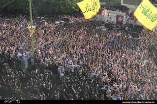 تشییع پیکر شهیدجواد محمدی