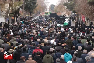 مراسم تشییع شهید گمنام شاهرود در سالروز شهادت فاطمه (س) به روایت تصویر