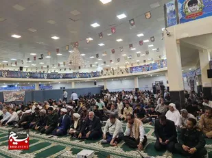 آیین گرامیداشت شهادت سید مقاومت در عسلویه برگزار شد