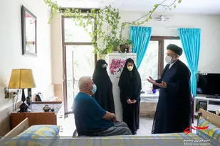حضور سرزده &laquo;رئیسی&raquo; در آسایشگاه جانبازان امام خمینی(ره)