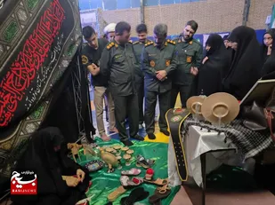 نمایشگاه شهرستانی طرح اسوه بسیج در شهرستان چهارباغ برپا شد
