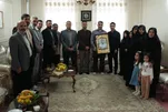 دیدار بسیجیان بنیاد مستضعفان با خانواده شهید والامقام «*عوض علی ضیائی*» و تشرف به مزار این شهید بزرگوار