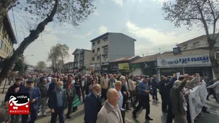 مراسم راهپیمایی روز جهانی قدس در رشت آغاز شد