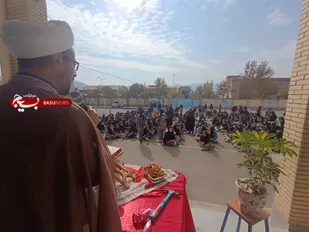 نشست جهاد تبیین با موضوع "استکبارستیزی" در مدرسه دخترانه کوثر چایپاره برگزار شد