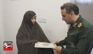 دیدار مسئولان بسیج سازندگی و کارگری کشور باخانواده شهید جامعه کارگری