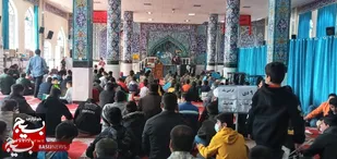 مراسم بزرگداشت حماسه ۹ دی در جایگاه نماز دیلم