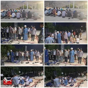 در روز عرفه یادگار ارزشمند اباعبدالله الحسین (ع) به شیعیانش، دعای پرفیض عرفه در جوار شهدای گمنام شهرستان ایذه برگزار شد.