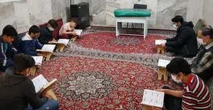 برگزاری حلقه صالحین در پایگاه بسیج شهید چمران