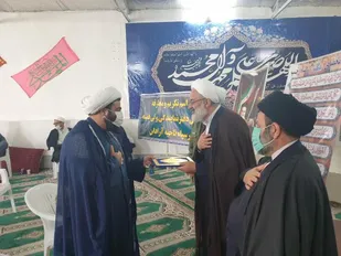 مراسم تودیع و معارفه مسئول حوزه نمایندگی سپاه ناحیه آرادان برگزار شد