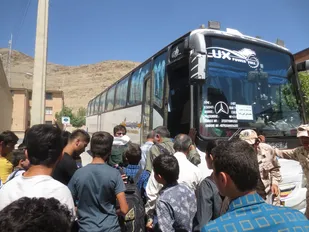 اعزام سرگروه های صالحین ناحیه عشایری به قم وجمکران