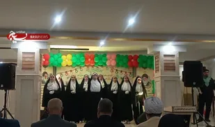 اجرای گروه سرود دختران و برگزاری جشن خانوادگی غدیر در اهواز
