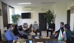 مدیر موسسه راهیان کوثر آذربایجان غربی با مدیرکل کانون پرورش فکری استان دیدار کرد