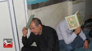 مراسم احیای شب ۲۱ رمضان در خارگ برگزار شد