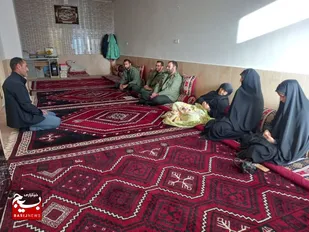 دیدار با خانواده معظم شهید شهبازی