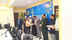 مراسم تجلیل از الگوهای موفق خدمتگزاری، کارمندان نمونه بسیجی در کلاله