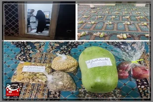 27 بسته یلدایی در محله اسلامی آل یاسین (ع) سرخه توزیع شد