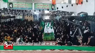 فیلم/ مراسم شیرخوارگان حسینی در شهرستان جویبار