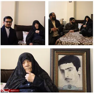 دیدار مسئولین بسیجی سازمان بسیج حقوق دانان با خانواده ی معظم شهید علی شمس