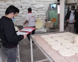 بازدید بسیج اصناف پیشوا از واحدهای نانوایی بخش مرکزی/ پلمب یک واحد نانوایی متخلف