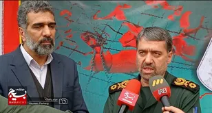 سلامت و امنیت ملت ایران مرهون خون شهیدان است + فیلم