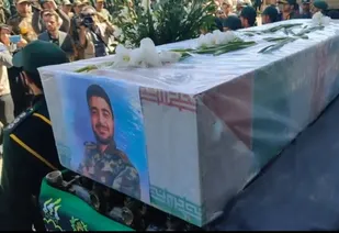 پیکر شهید عباس صالحی روزبهانی در زادگاهش به خاک سپرده شد