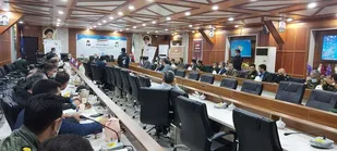 برگزاری نشست شورای عالی قرارگاه مهارت آموزی نیرو های مسلح خوزستان+عکس