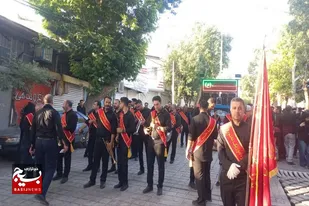 برگزاری مراسم تاسوعای حسینی در شهرستان نهاوند