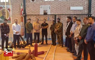 سالن بدنسازی در سپاه ناحیه کهنوج&nbsp; افتتاح شد
