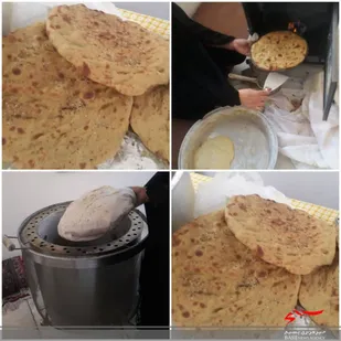 کارگاه کارآفرینی پخت نان و تولید رشته آشی در پایگاه اهل بیت (ع)