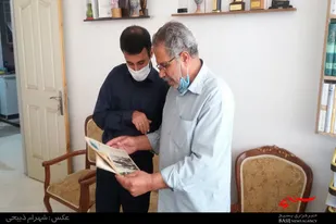 بازدید مسئول روابط عمومی سپاه ملایر از هفته نامه &laquo;فرهنگ ملایر&raquo;