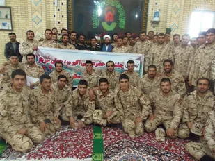 برگزاری نهمین جشنواره جوان سرباز در سپاه شهرکرد
