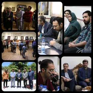 بازدید ریاست سازمان بسیج هنرمندان؛ دکتر جمیری از استان لرستان