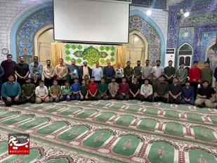 حلقه های صالحین درشوشتر سپر جنگ نرم درمقابل دشمنان هستند