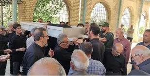 مادر شهید علی اصغر ملکدار دعوت حق را لبیک گفت