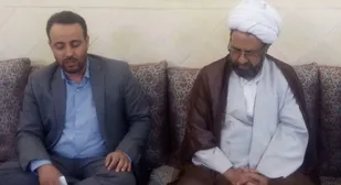 دیدار رئیس دادگستری شهرستان خاتم با امام جمعه