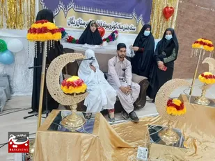 ۳۸ زوج ریگانی راهی خانه بخت شدند