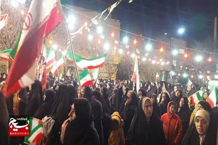 پنجاه و ششمین موج حضور مردم سردرود در خیابان