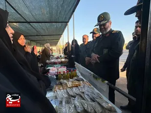 برپایی نمایشگاه اقتصاد مقاومتی در بوستان بانوان