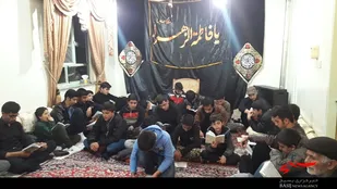 مراسم سوگواری ایام فاطمیه در اشکفتک