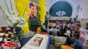 برگزاری جشن تولد شهید علیرضا خلج