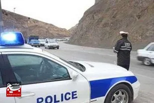 تقویت گشت پلیس راه در پی بارندگی امروز خوزستان
