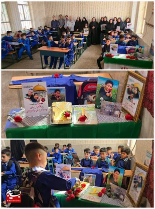 جای خالی آرمین در روز بازگشایی مدارس/ هم&zwnj;کلاسی&zwnj;ها به یاد رفیق شهیدشان بودند