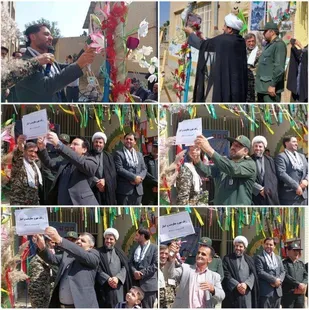 آئین نواخته شدن زنگ مقاومت ،مهر و ایثار در مدارس شهرستان رازوجرگلان