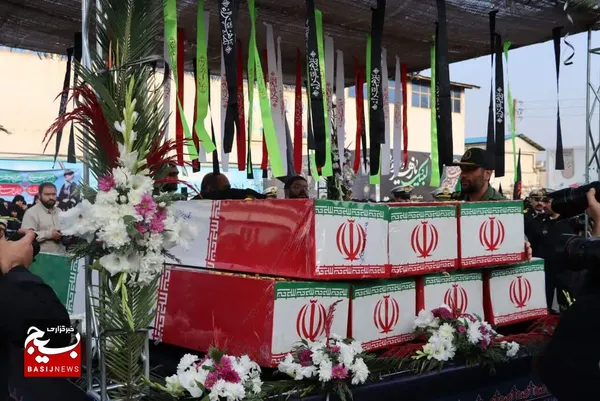 تشییع پیکر شهدای گمنام