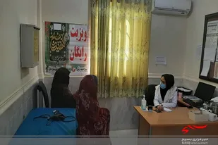 ۸۷ نفر از اهالی روستای ناصری خاش ویزیت رایگان شدند
