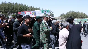 مراسم تشییع پیکر مطهر شهید علی یاری