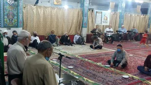 برگزاری مراسم مولودی خوانی و نشست بصیرتی در شاهرود