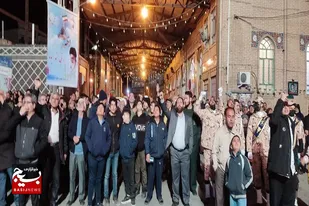 بانگ الله اکبر در سرخه طنین انداز شد