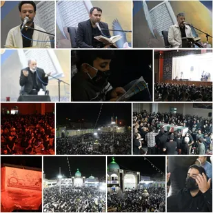 میزبانی پیشوایی ها از شهید گمنام در شب دوم قدر